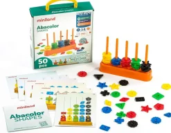 Miniland Abacolor shapes (50 piezas y 12 fichas actividades)