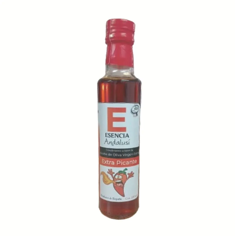 Clearance Esencia Andalusí Aceite de Oliva Virgen Extra Aromatizado con Cayena 250 ml