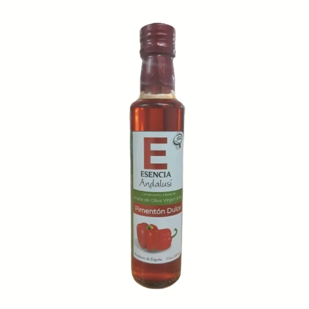 Discount Esencia Andalusí Aceite de Oliva Virgen Extra Aromatizado con Pimentón Dulce 250 ml