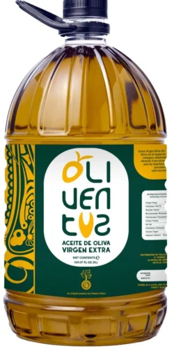 Aceite de oliva virgen extra Oliventus - Caja de 3 garrafas Pet de 5 Litros