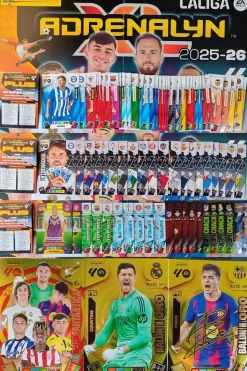 Actualización completa 92 Cromos 2025-26 Panini Adrenalyn Plus La Liga 25/26 2ª Edición