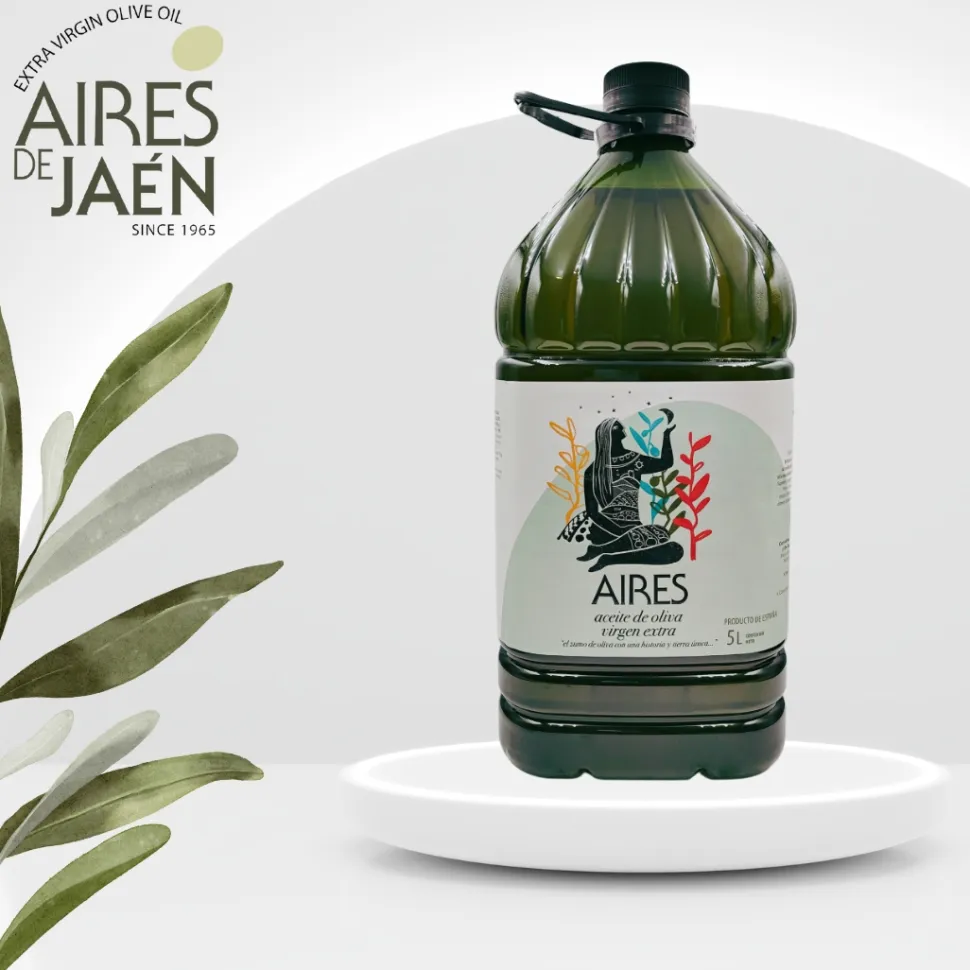 Aires Familiar Aceite de Oliva Virgen Extra - Pack 3 Garrafas de 5L