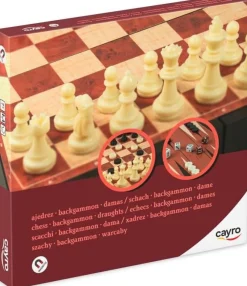 Best Cayro Ajedrez - Backgammon - Damas. Magnético (446)