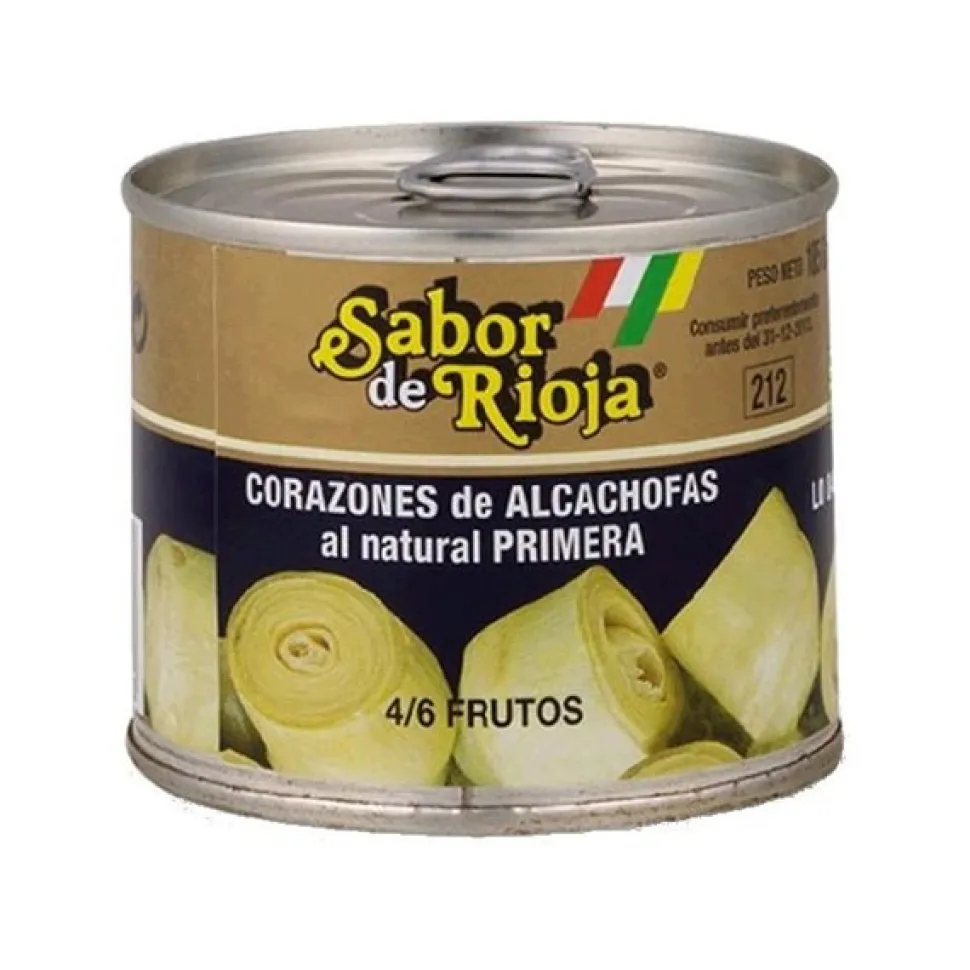 Alcachofa en Lata 4-6 Unidades Sabor Rioja
