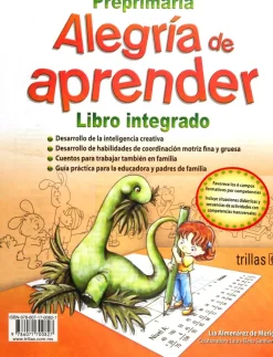 Outlet Trillas Alegria de aprender. Preprimaria. Libro integrado.