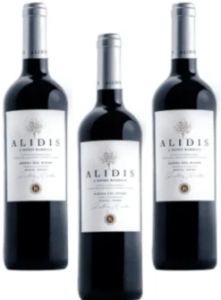 Alidis 9 meses Vino tinto tempranillo Pack 3 botellas 750ml
