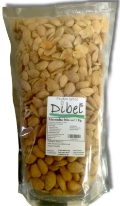 Best Frutos Secos Dibel Almendra repelada frita sal 1 Kg