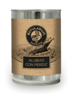 Sale Botularium Alubias con perdiz (390g)