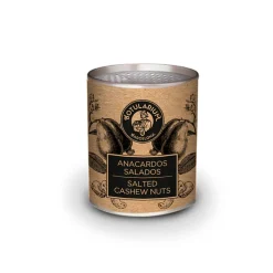 Anacardos salados. Pack de 10 latitas minibar