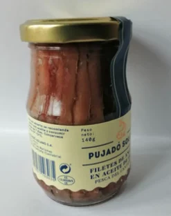 Anchoas Pujado Solano de Santoña - Tarro 140 g