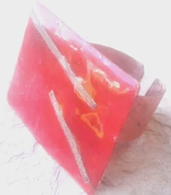 Anillo ajustable esmaltado al fuego
