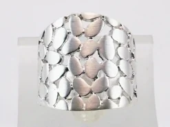 Anillo En Plata De Ley Satinada