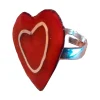 Anillo esmaltado al fuego