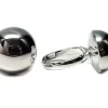 Discount Anillo Media Bola 16 Mm. En Plata De Ley