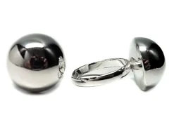 Discount Anillo Media Bola 16 Mm. En Plata De Ley