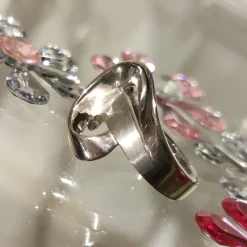 Anillo Plata Rodiada Brillo Y Satinado
