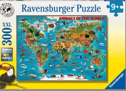 New Ravensburger Animales del mundo. Puzle de 300 piezas XXL