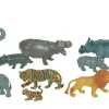 Outlet Miniland Animales salvajes con bebés 12 figuras