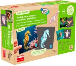 Animales vertebrados y su esqueleto