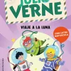 Aprende a leer con Julio Verne. Viaje a la luna. En letra mayúscula