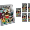Archivador vacío + 5 sobres Minecraft Challenges Trading Cards Panini 2024 2025