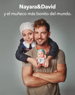 Sale Fundación Juegaterapia Baby Pelón David Bisbal