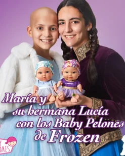 Sale Fundación Juegaterapia Baby Pelón Frozen Anna
