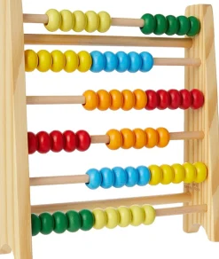Ábaco madera 60 bolas colores