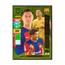 Outlet Panini España Balón de Oro Excellence Robert Lewandowski 469 FC Barcelona cromo Adrenalyn XL 2023 2024 La liga 23/24