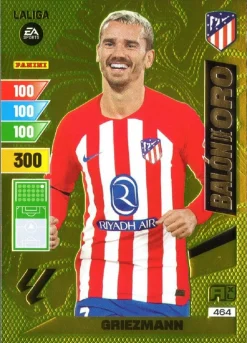 Balón de Oro Griezmann 464 Atlético de Madrid cromo Adrenalyn XL 2023 2024 La liga 23/24