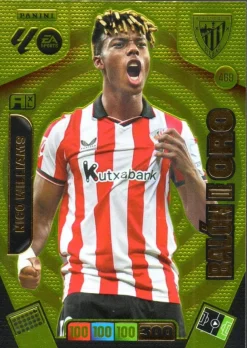 Balón de Oro #469 Nico Williams 2025-26 Cromo Panini Adrenalyn XL La Liga 25/26