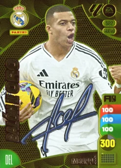 Balón de Oro Nuevo Kylian Mbappe 552 Real Madrid cromo Adrenalyn XL 2024 2025 La liga 24/25 Actualización