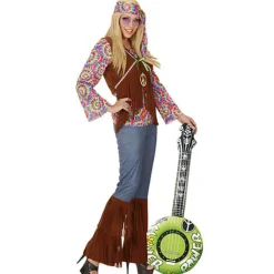Banjo Hippie Verde Inflable