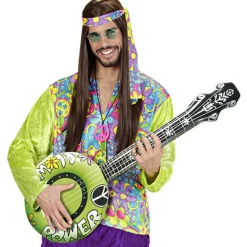 Banjo Hippie Verde Inflable