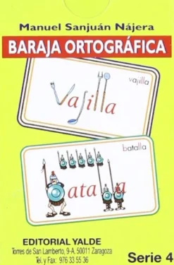 Discount YALDE Baraja ortográfica. Serie 4.