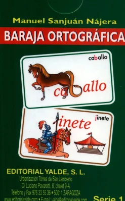 Baraja ortográfica. Serie 1.