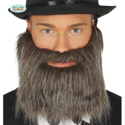 Outlet Disfraces Lucero Barba Gris con Bigote
