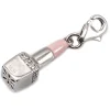 Barra De Labios Colgante Tipo Charms De Plata De Ley