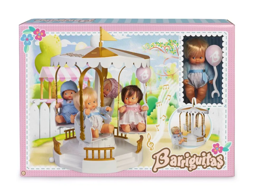 Barriguitas Carrusel musical con muñeco