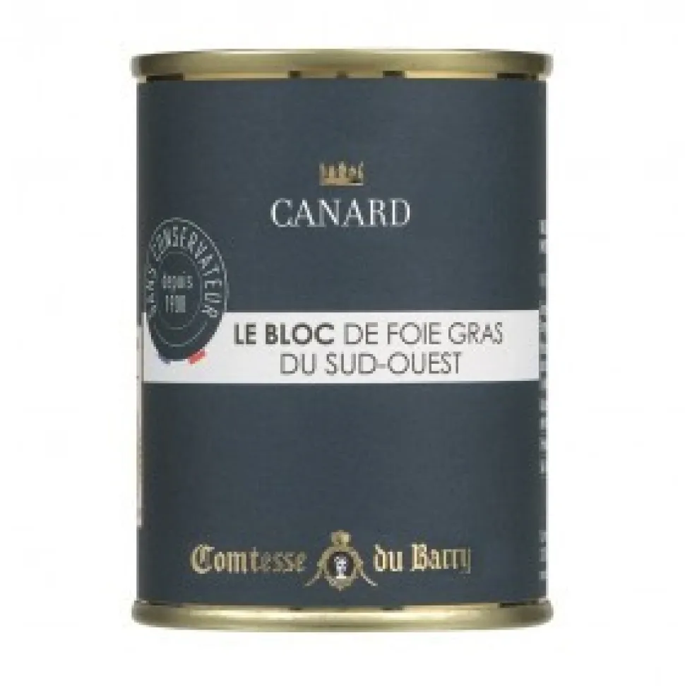Bloc de foie gras de pato Comtesse du Barry