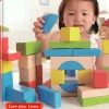 New Hape Bloques construcción de madera de 50 piezas (Maple Blocks)