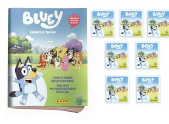 Clearance PANINI Bluey 2 Álbum + 7 sobres Colección 2025 pegatinas