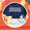 Bluey pack 2 figuras Bluey Y Chucky surprise blaster de Famosa