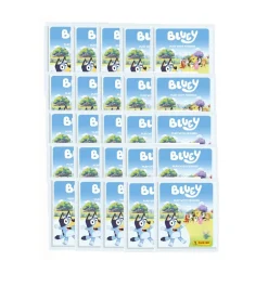 Hot PANINI Bluey 2 25 sobres Colección 2025 pegatinas