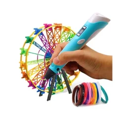 New Karawan Bolígrafo 3D PEN-2 Infantil con Cordón para Impresión 5m