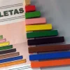 Bolsa de 60 regletas de madera de distinto tamaño (1x1 cm)