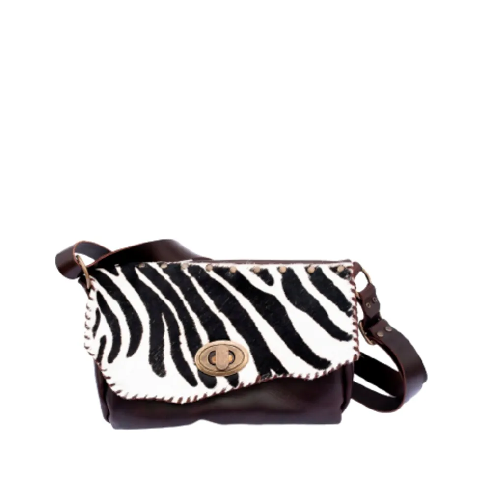 Clearance La Gorgona Bolso Cebra