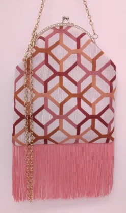 Bolso Mosaico en rosa