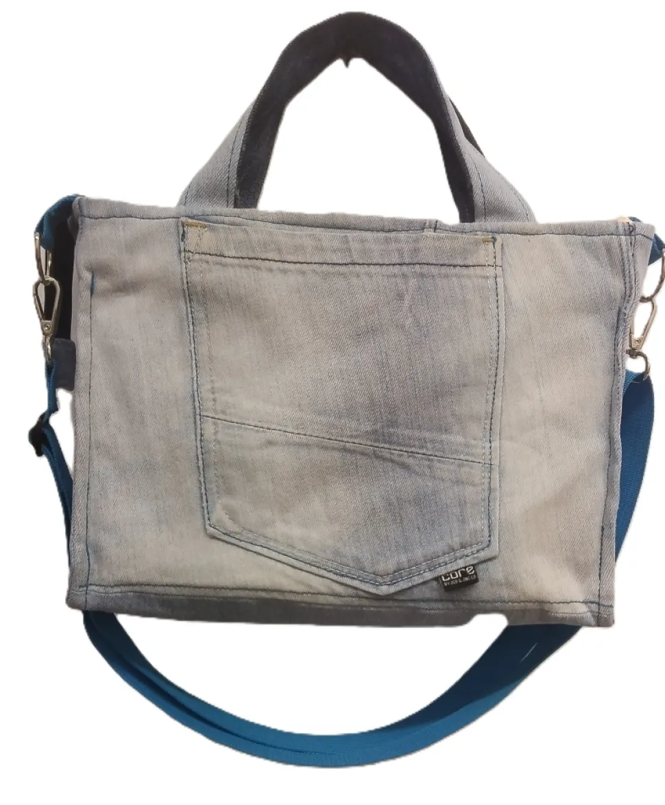 Bolso vaquero Diamantes y madroños