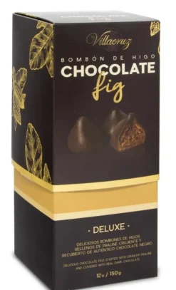Bombón de Higo Chocolate Fij con Praliné Crujiente 12 uds / 150 g